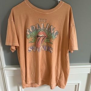 American Eagle Rolling Stones Oversized Band Tee